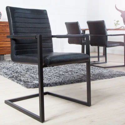 Dizajnová stolička LOFT čierna