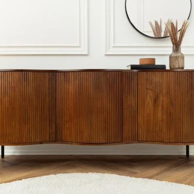 Komoda Grandeur 180 cm z mangového dreva v hnedom odtieni