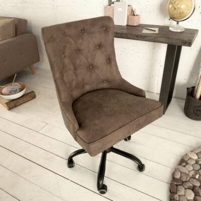 Kancelárska stolička VICTORIAN hnedá