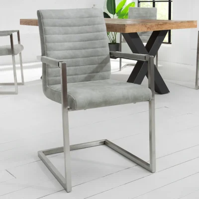 Dizajnová stolička LOFT I kamenná sivá