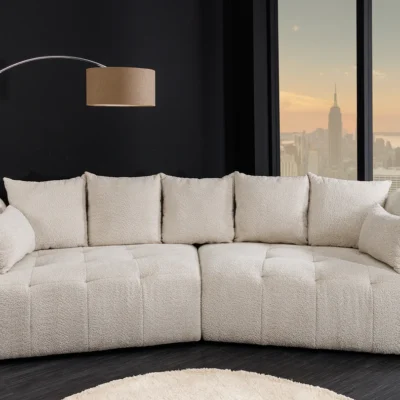 Pohovka ROYAL 295 cm XXL bouclé béžová