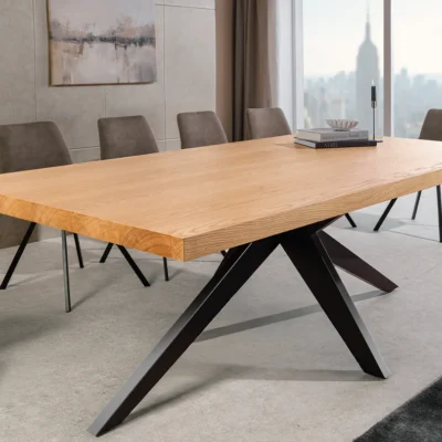 Jedálenský stôl ZEUS 200 cm v prevedení oak