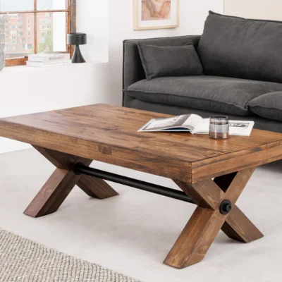 Konferenčný stolík GOLIATH 110 cm – prírodná borovica