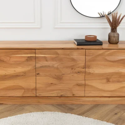 Komoda Desert 160 cm z akáciového dreva v prírodnom prevedení