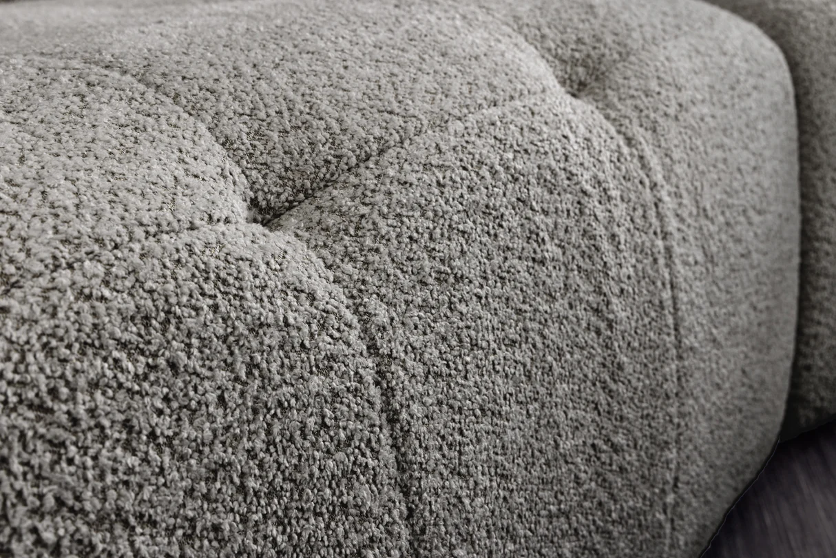 Pohovka ROYAL 295 cm XXL bouclé šedá – Obrázok 8