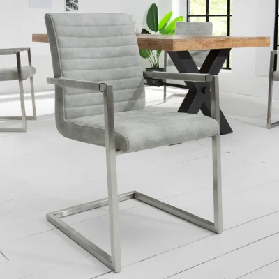 Dizajnová stolička LOFT I kamenná sivá