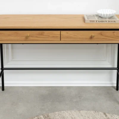 Konzolový stolík Atelier 120 cm prírodný dub