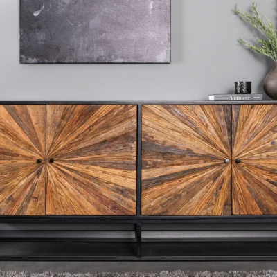 Komoda BARRACUDA 177 cm z masívneho mangového dreva