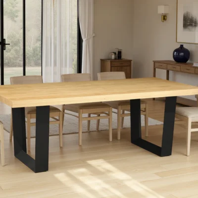 Jedálenský stôl ZEUS 210 cm v dekore prírodného duba