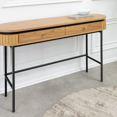 Konzolový stolík Atelier 120 cm prírodný dub